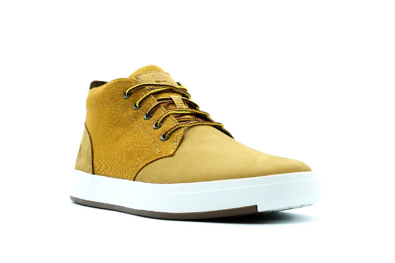 TIMBERLAND DAVIS SQ LEATHER CHUKKA BOOTS