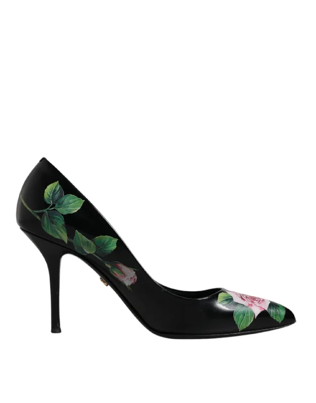 Dolce & Gabbana  Floral Print High Heels Pumps Women's Shoes (Pre-Owned)