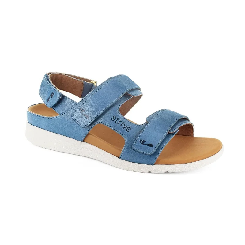 Strive Aruba Ladies Ocean Leather Arch Support Sandals