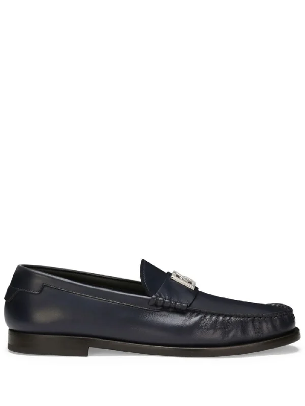 DOLCE & GABBANA Classic Leather Loafers for Men