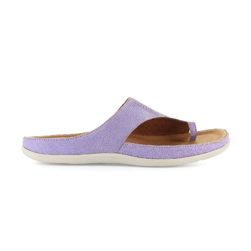 Strive Capri II Ladies Lavender Arch Support Slip On Sandals