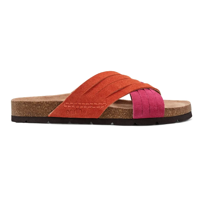 Atlas Square Toe Slip-on Strappy Casual Sandals