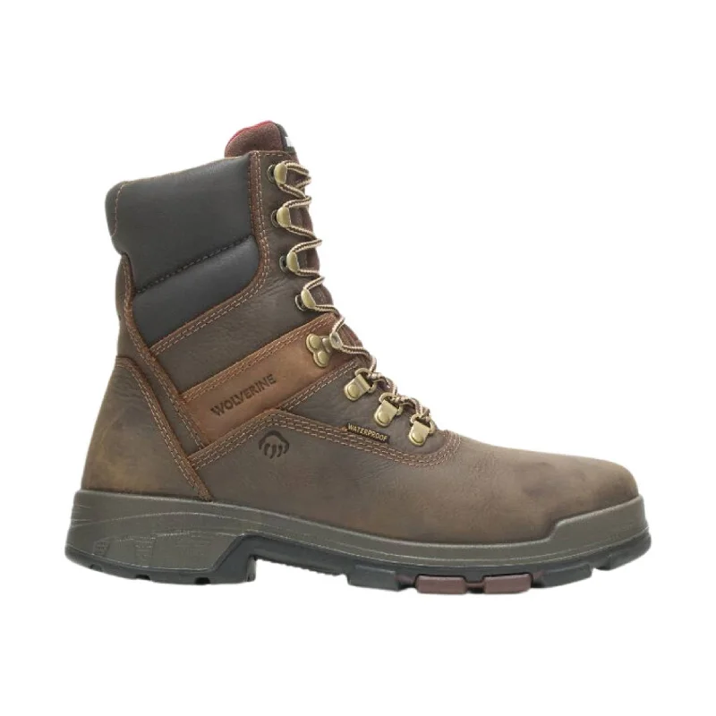 Wolverine Men's Carbor EPX Waterproof Composite Toe 8 Inch Work Boot - Dark Brown