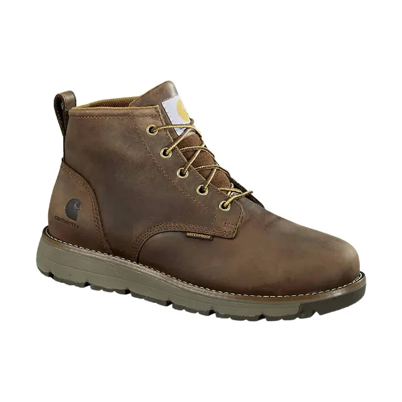 Carhartt Men's Millbrook Waterproof Wedge Soft Toe Work Boot - Brown