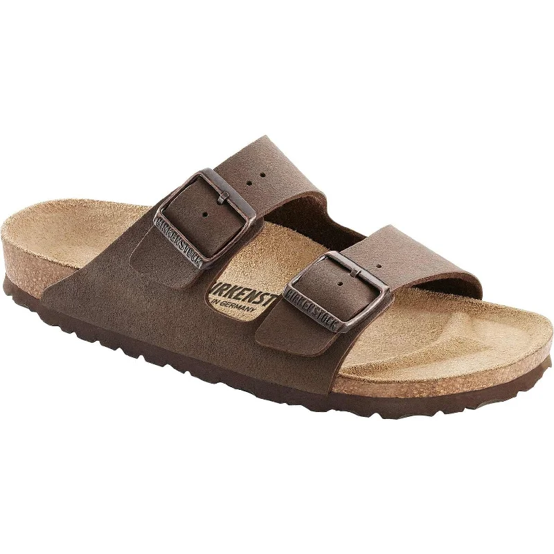 Birkenstock Arizona BFBC 151183 Ladies Mocca Textile Arch Support Slip On Sandals