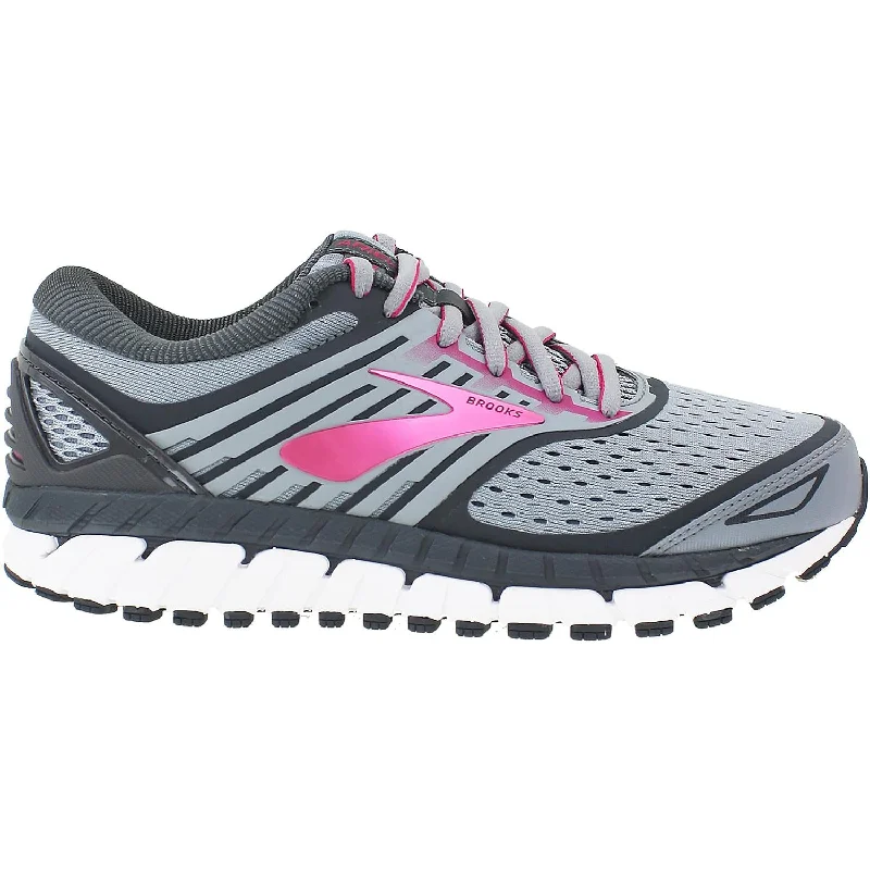 Women's Brooks Ariel 18 Grey/Pink Mesh