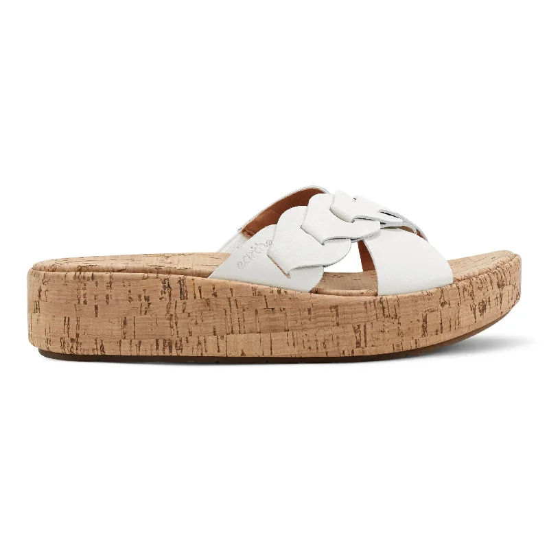 Scotti Casual Slip-on Wedge Platform Sandals