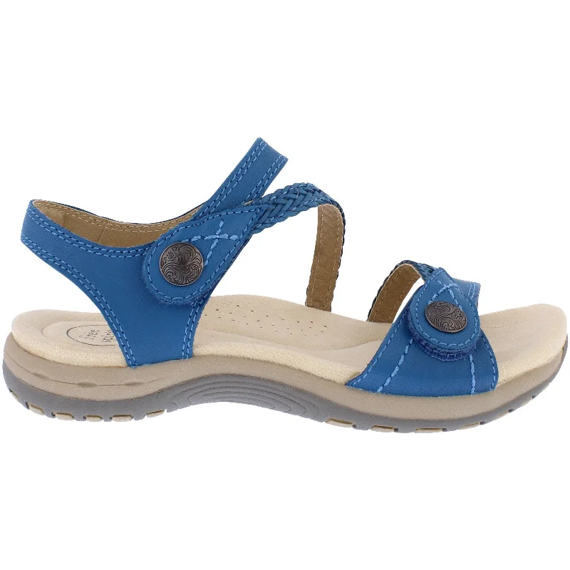 Free Spirit 41070 Malibu Ladies Ocean Leather Arch Support Touch Fastening Sandals