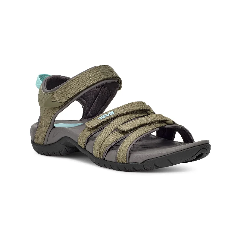 Teva Tirra Ladies Burnt Olive Vegan Touch Fastening Sandals