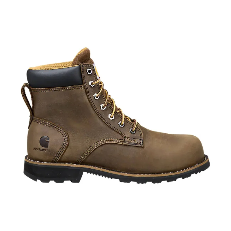 Carhartt Men's Frontier 6 Inch Water Resistant Composite Toe Work Boots - Brown