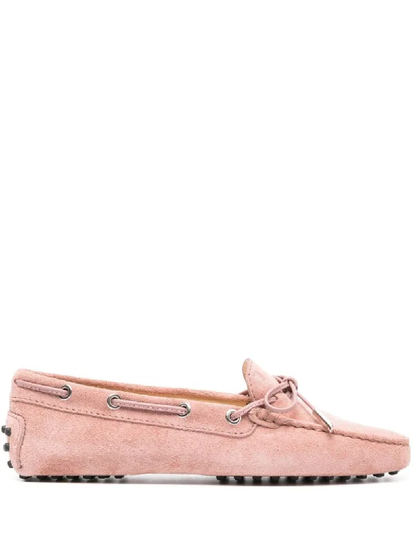 TOD'S Mini Suede Driving Loafers for Women