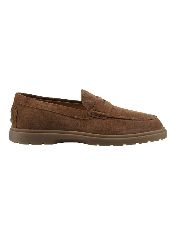 TOD'S Suede Loafers for Men