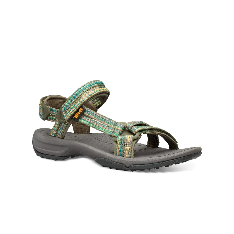 Teva Terra Fi Lite Ladies Burnt Olive Vegan Touch Fastening Sandals