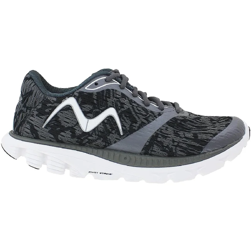 Women's MBT Zoom 18 Black Mesh