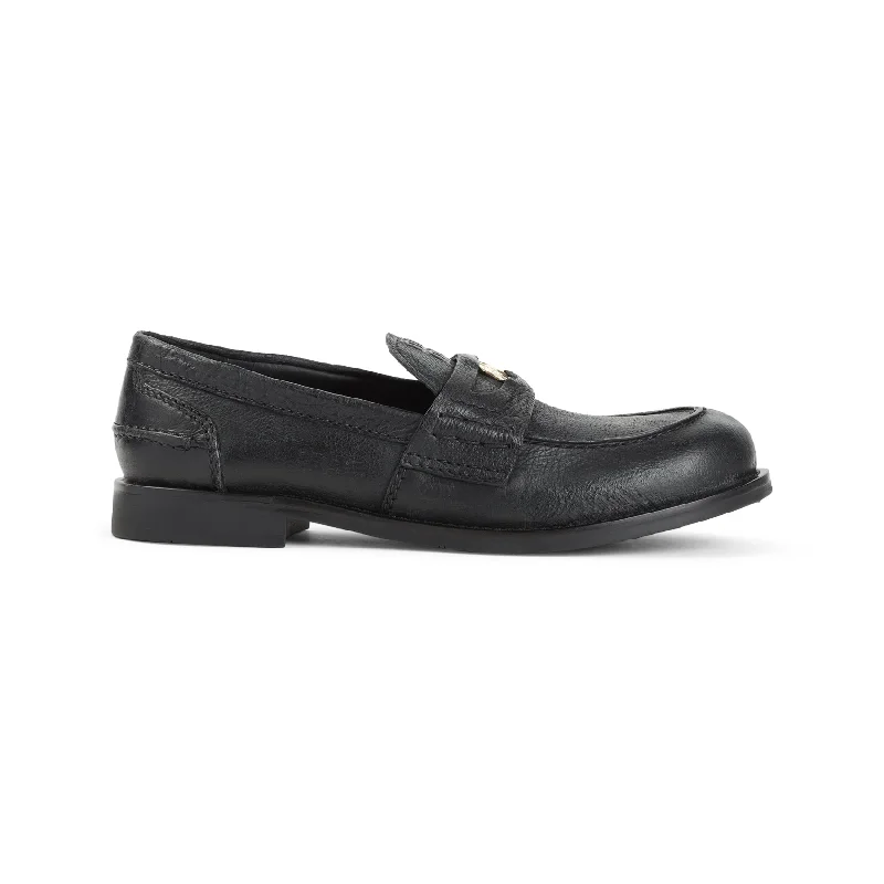 MIU MIU Stylish Leather Loafers for Women