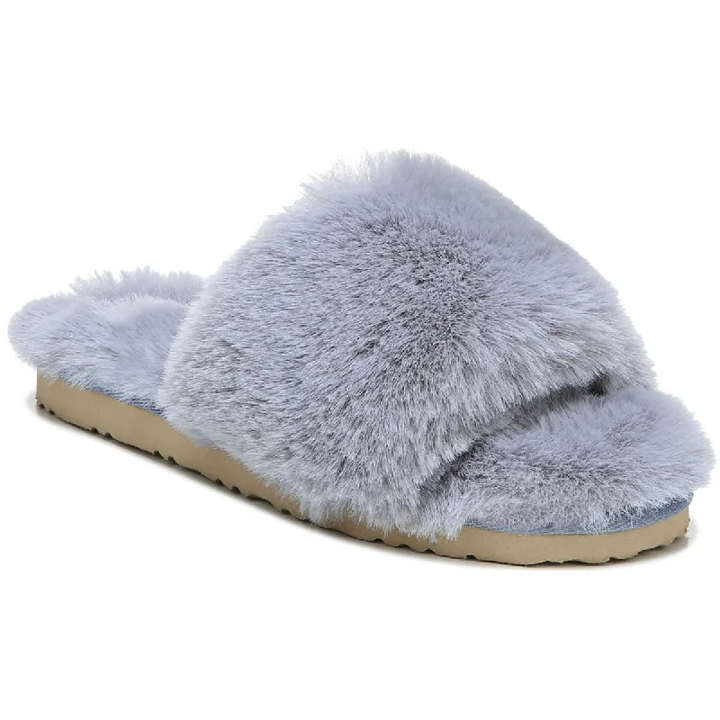 Blue/Grey Faux Fur