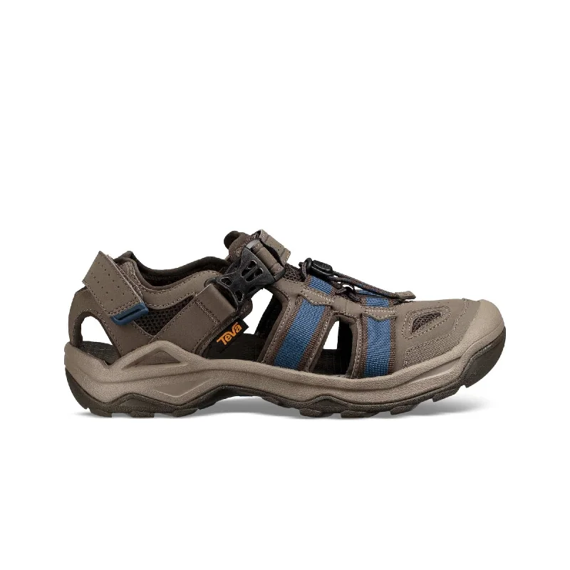 Teva Omnium 2 Mens Bungee Cord Brown Vegan Touch Fastening Sandals