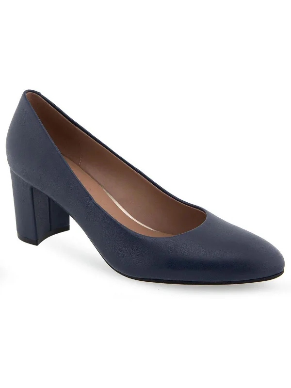 Betsy Womens Leather Pumps