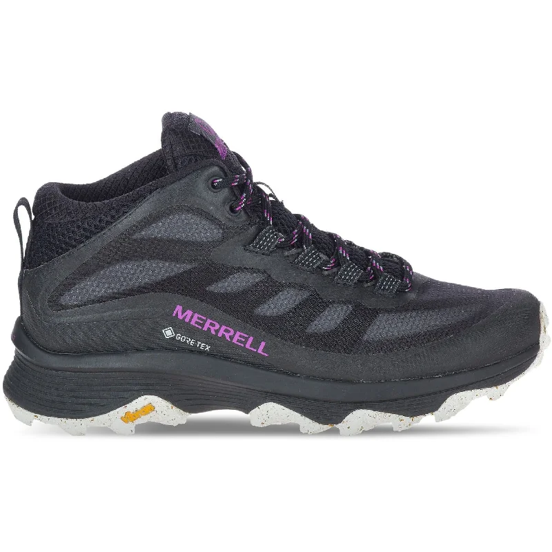 Merrell Moab Speed Mid GORE-TEX Womens Walking Boots - Black