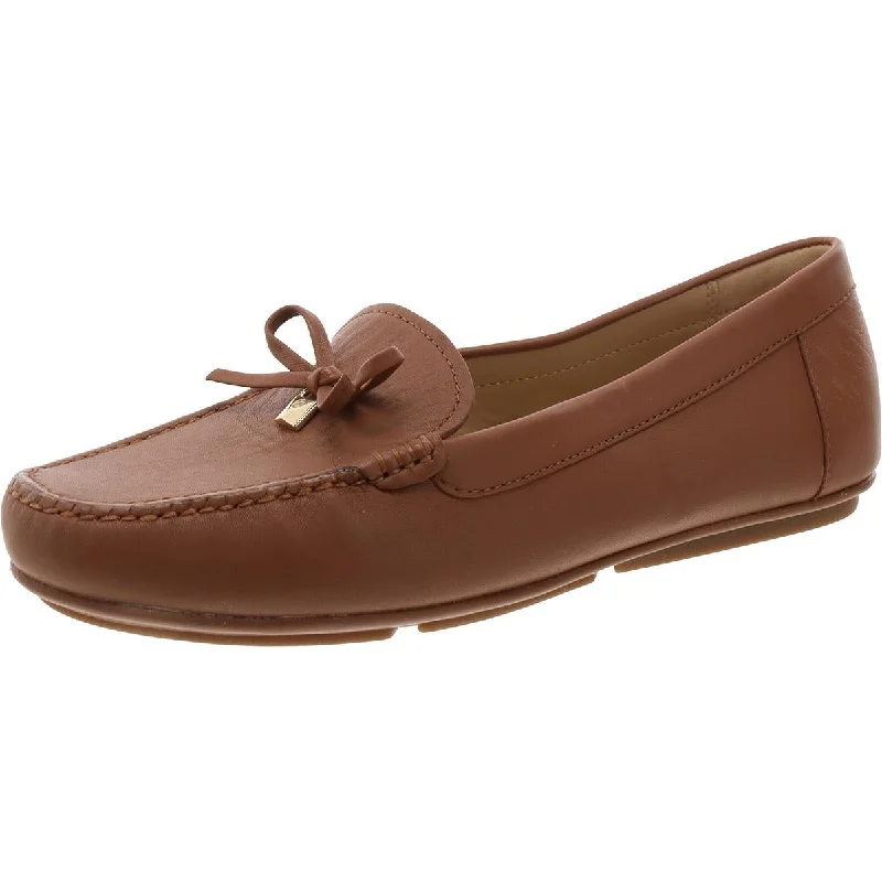 Womens Leather Padded Insole Ballet Flats