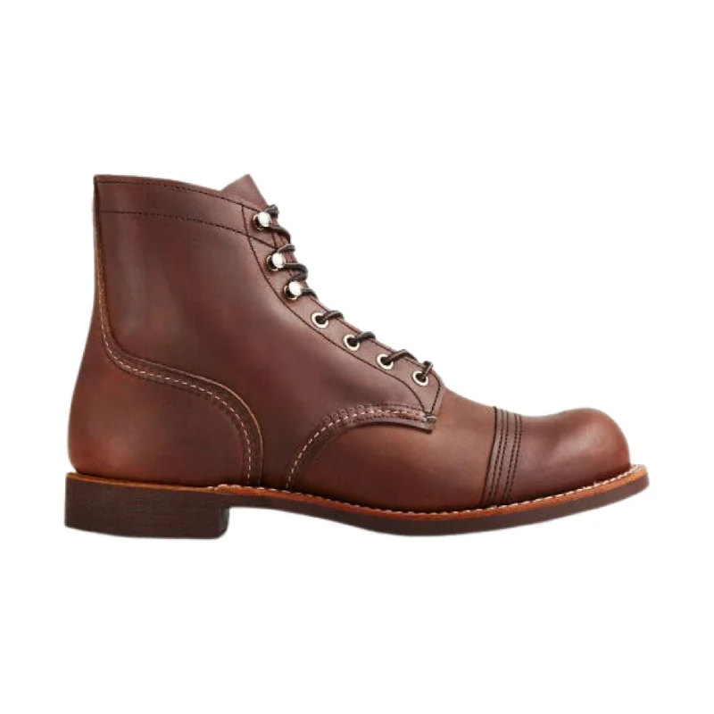 Red Wing Men's Iron Ranger 6 Inch Boots - Amber Harness