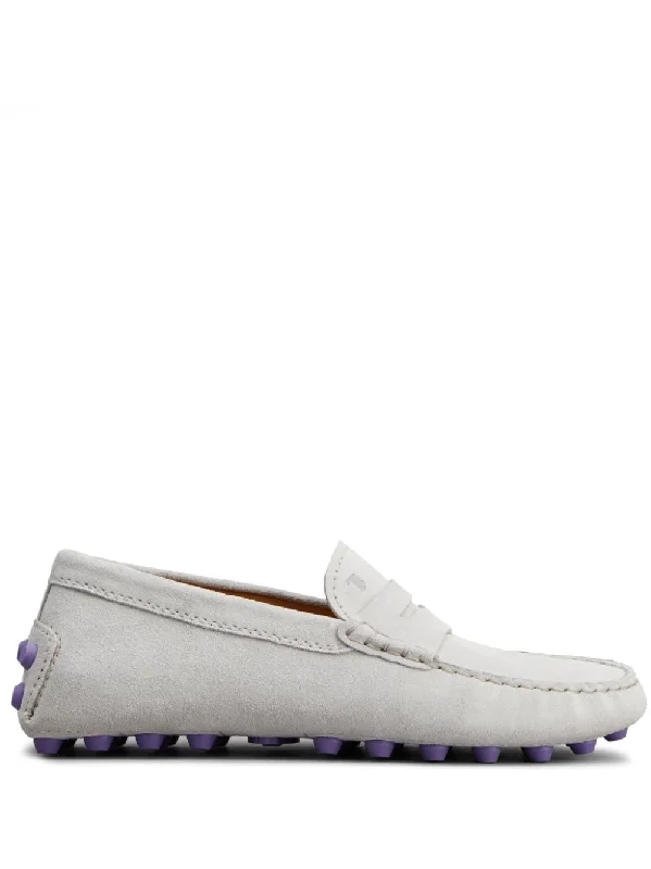 TOD'S Women's Mini Suede Driving Loafers