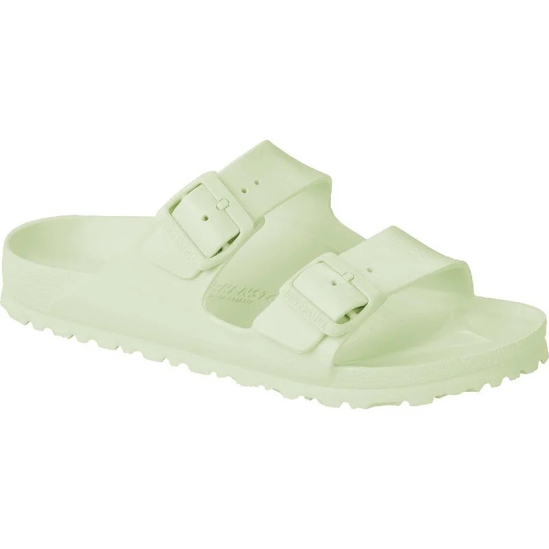 Birkenstock Arizona EVA 1024691 Ladies Faded Lime EVA Arch Support Slip On Sandals