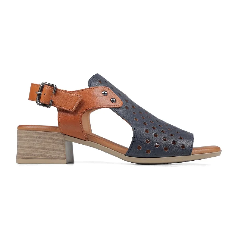 Van Dal Wren Navy Combi Sandals