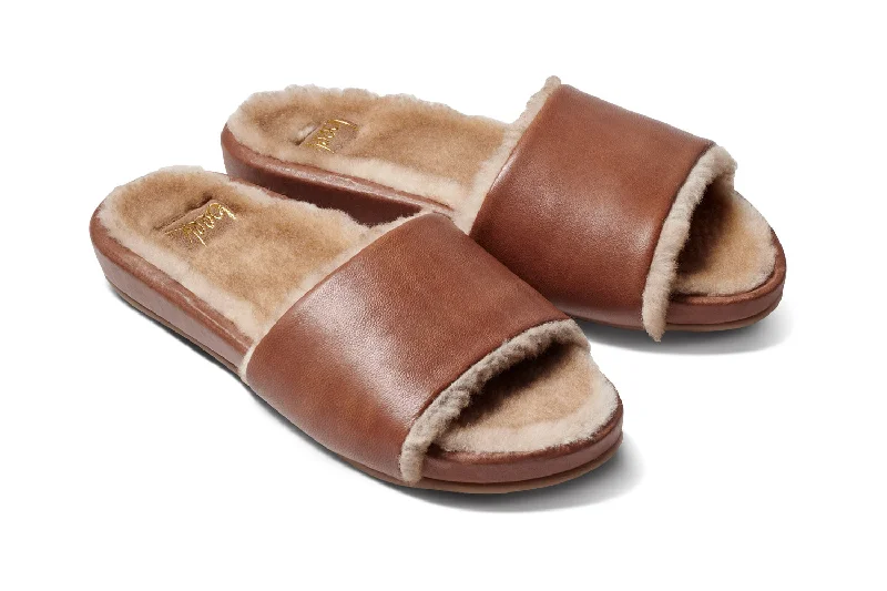 GALLITO MÁS SHEARLING - Cognac