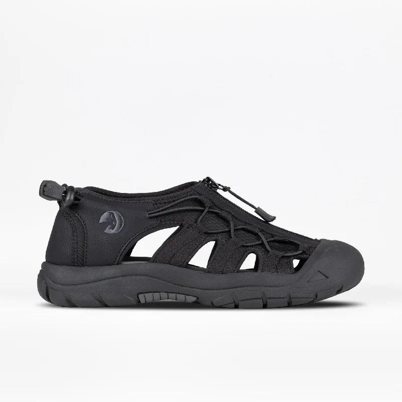 SALE - Women's Black to the Floor BILLY River Sandals