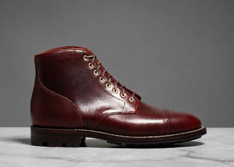 Garrison Boot Red Waxed Deer