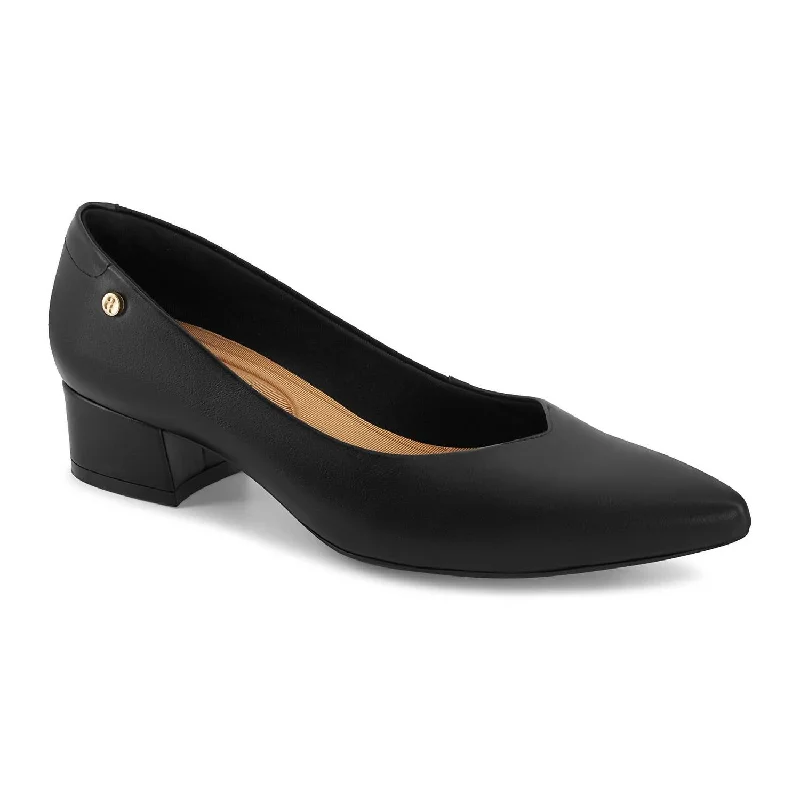 Women's Low Heel Pumps In Black