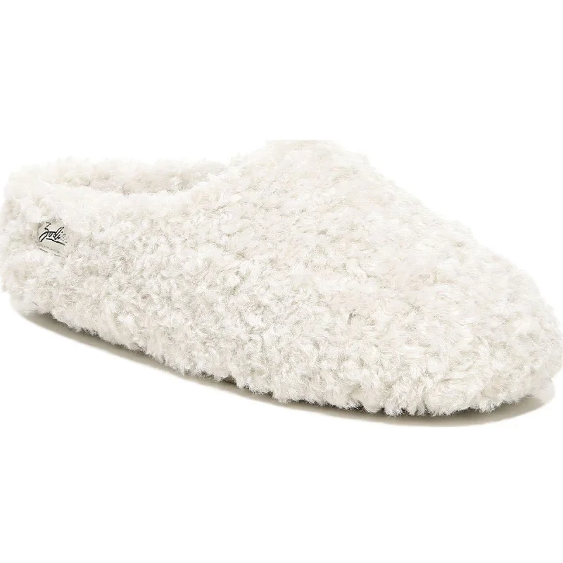 Zodiac Womens Paloma 2 Faux Fur Slip On Loafer Slippers