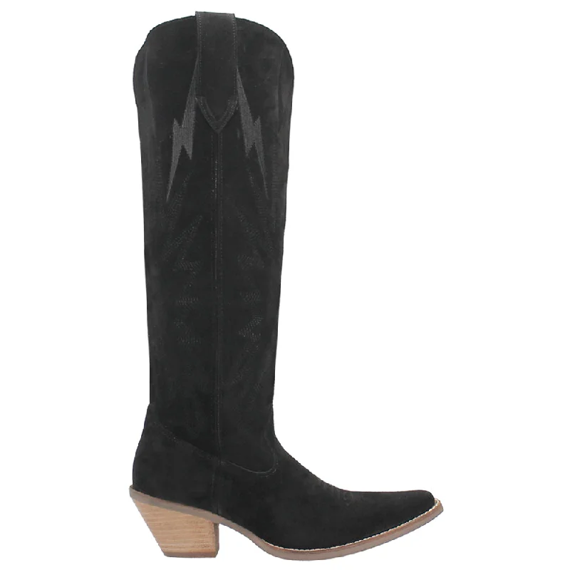 Thunder Road Embroidered Snip Toe Cowboy Boots