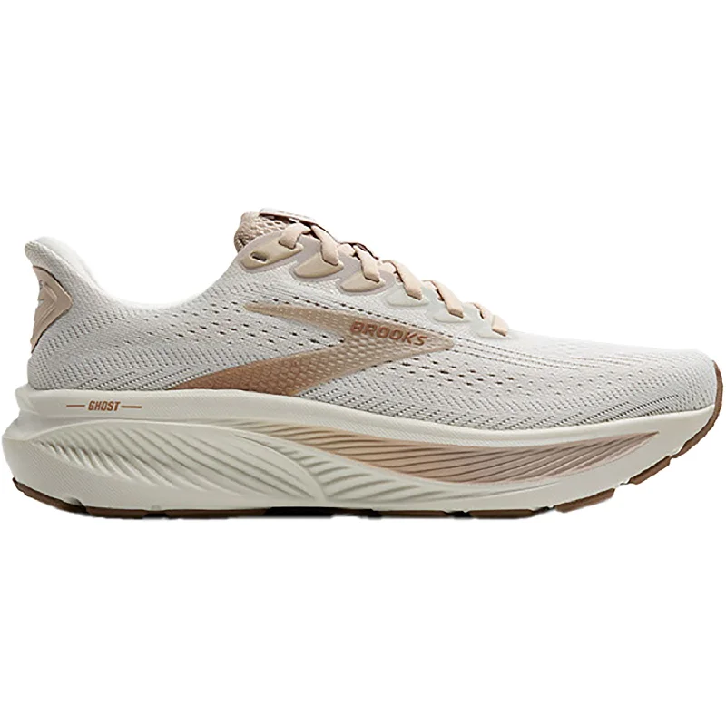 Women's Brooks Ghost 17 Grey/Chateau Grey/Portabella Mesh